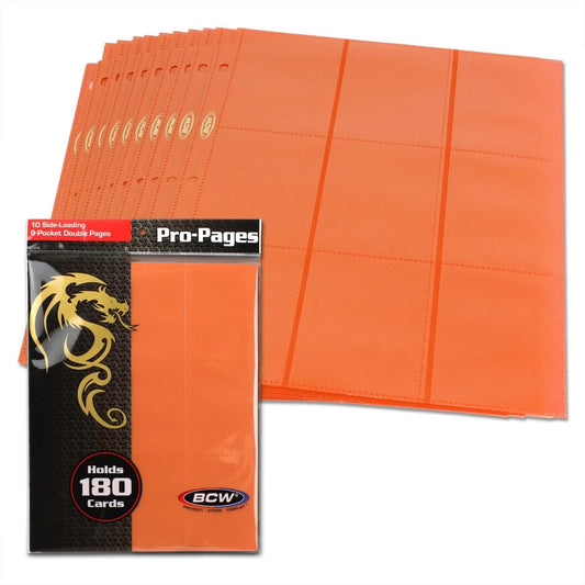 Side Loading Pages - Orange