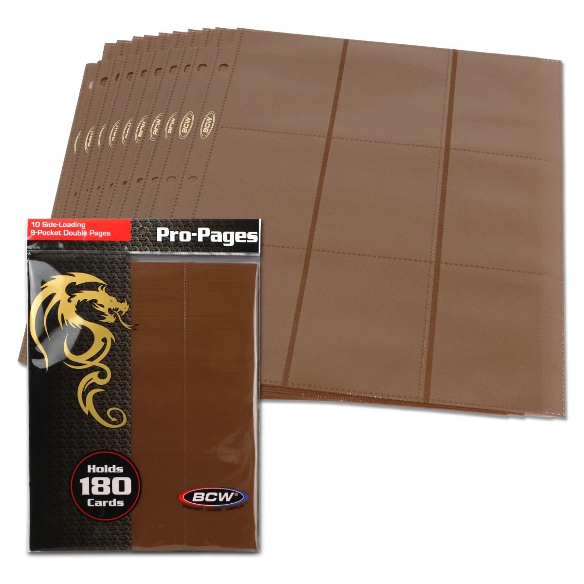 Side Loading Pages - Brown