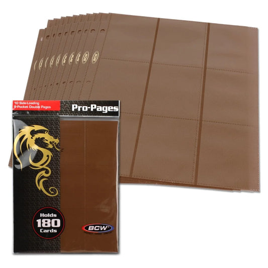 Side Loading Pages - Brown