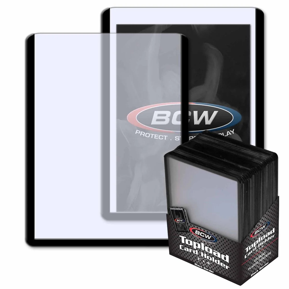 3x4 Topload Card Holder - Black