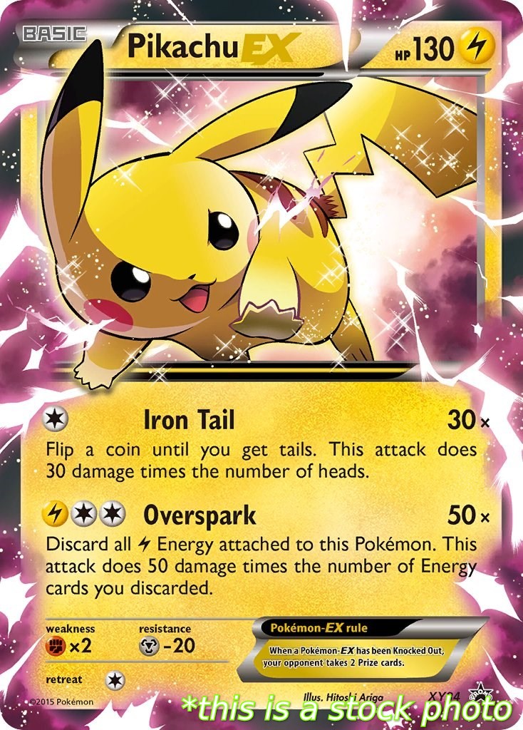 Pikachu EX - XY84