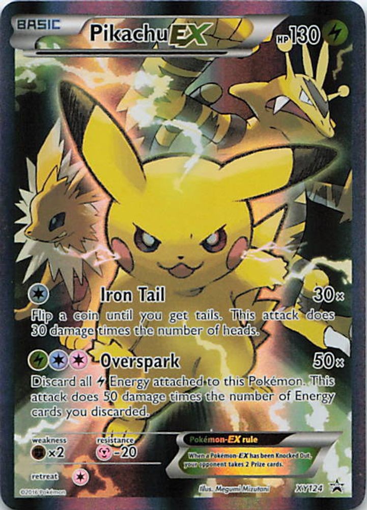 Pikachu EX - XY124