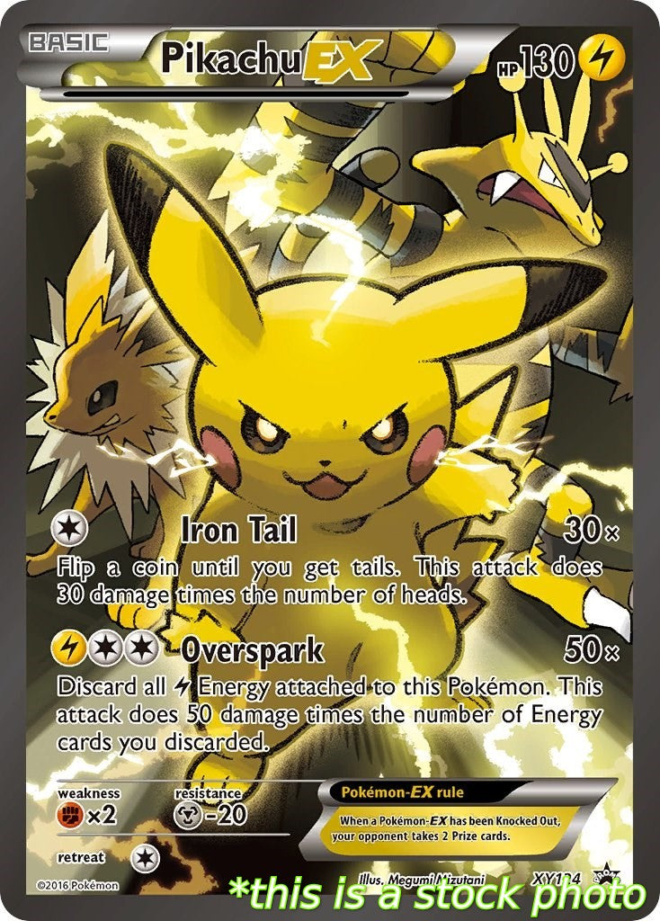 Pikachu EX - XY124