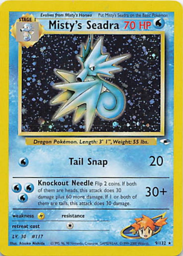 Misty's Seadra (Prerelease)