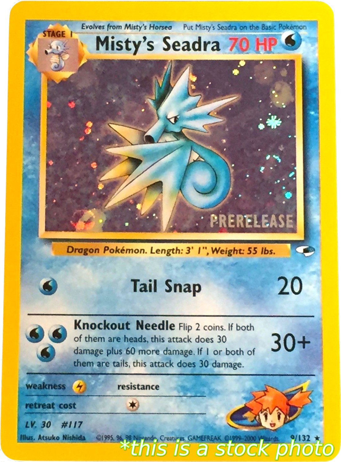 Misty's Seadra (Prerelease)