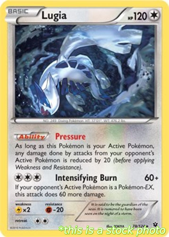 Lugia - 78/124 (XY Fates Collide)