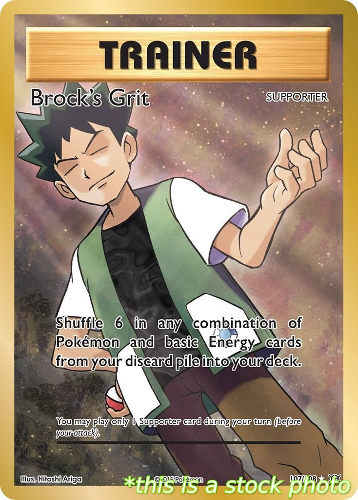 Brock's Grit (Full Art)