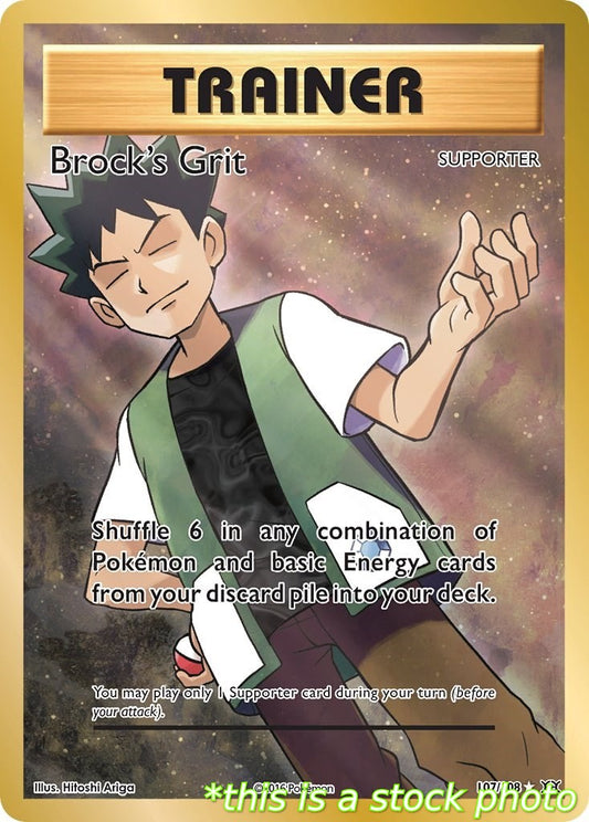 Brock's Grit (Full Art)