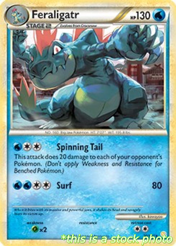 Feraligatr - 20/123 (Cosmos Holo)