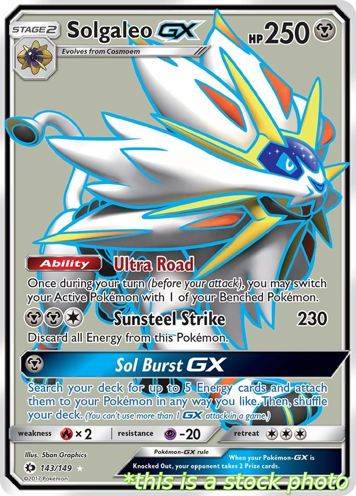 Solgaleo GX (Full Art)