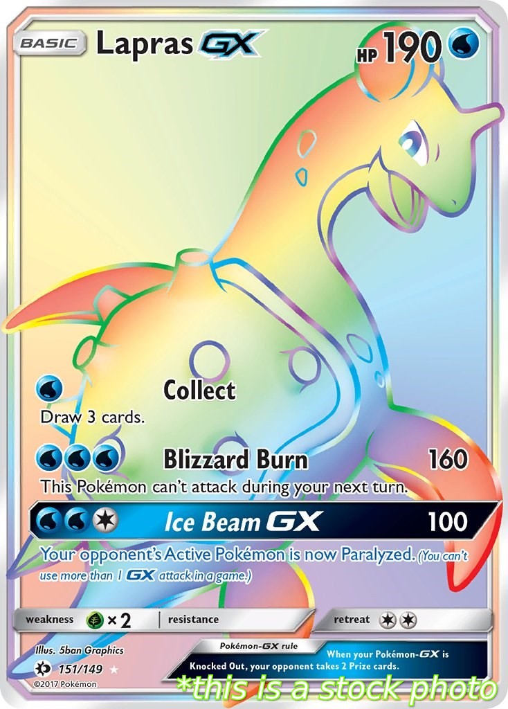 Lapras GX (Secret)