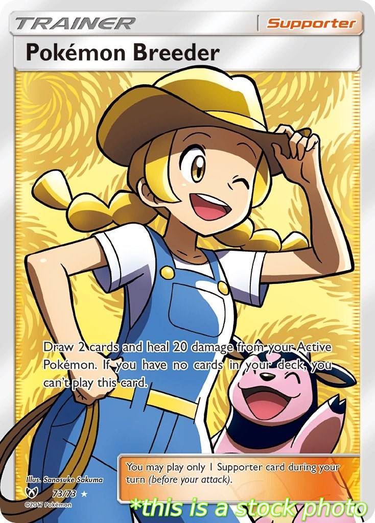 Pokemon Breeder (Full Art)