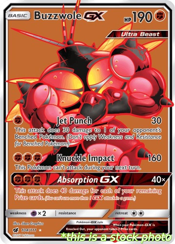 Buzzwole GX (Full Art)