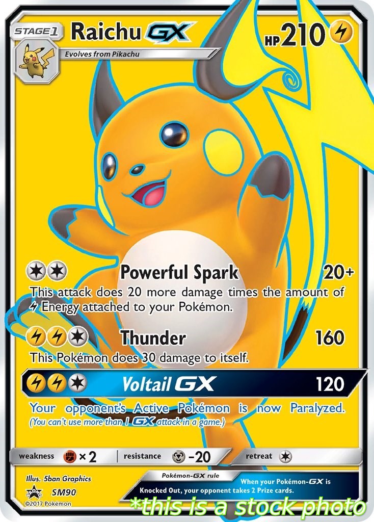 Raichu GX - SM90