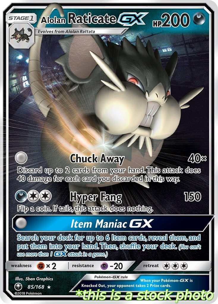 Alolan Raticate GX