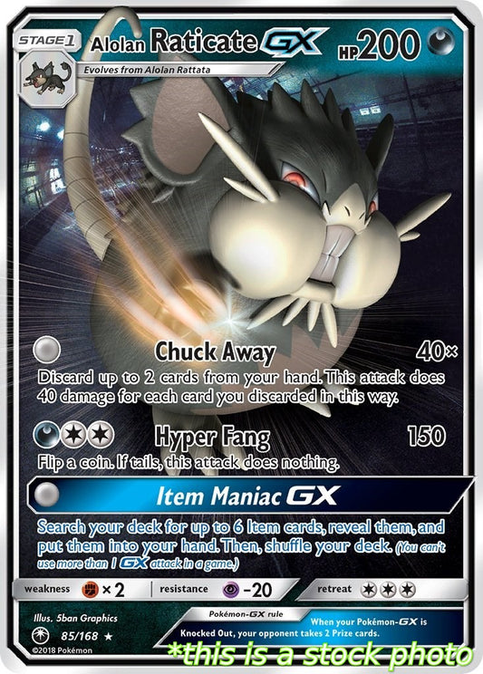 Alolan Raticate GX