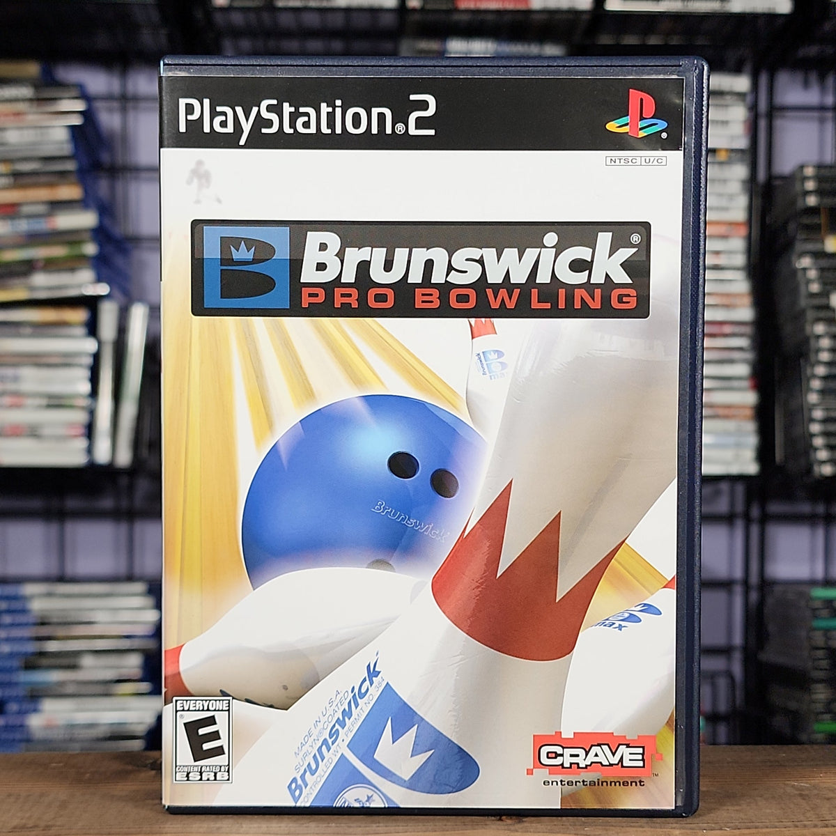 Brunswick Pro Bowling PlayStation 2 game cover (reference image) | Near Mint / English / New