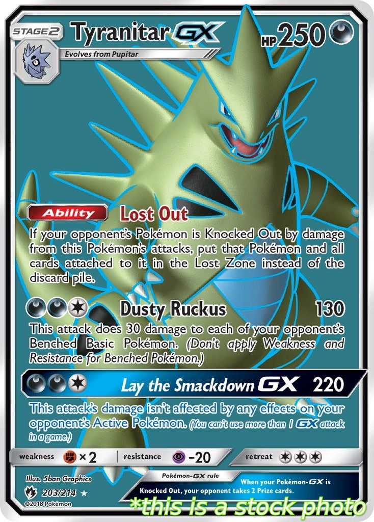 Tyranitar GX (Full Art)