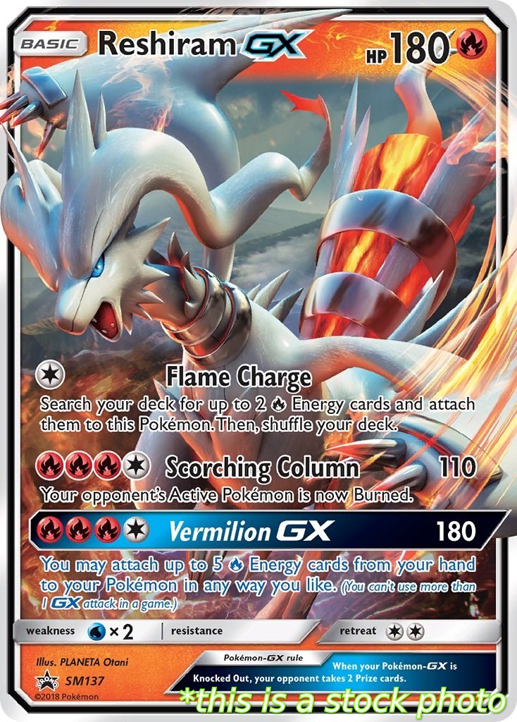 Reshiram GX - SM137