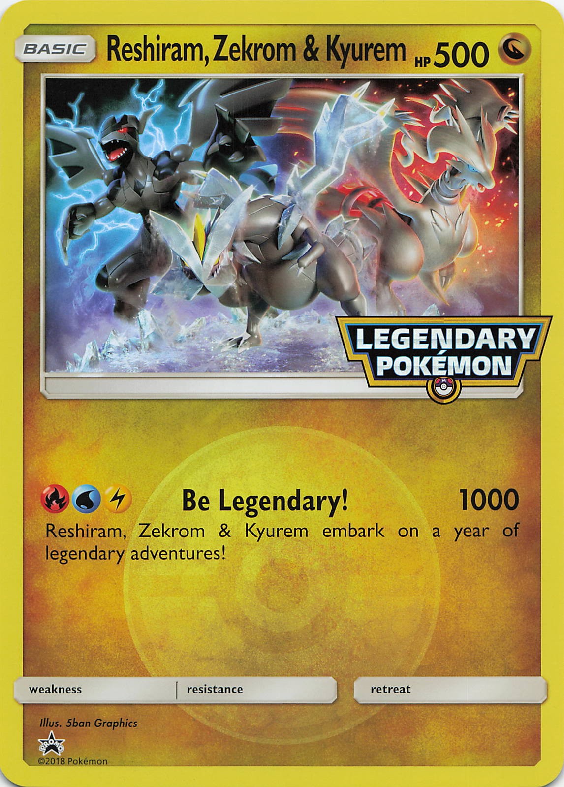 Reshiram, Zekrom & Kyurem