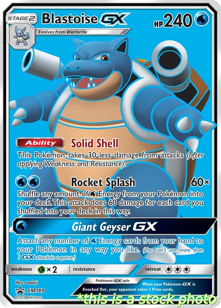 Blastoise GX - SM189