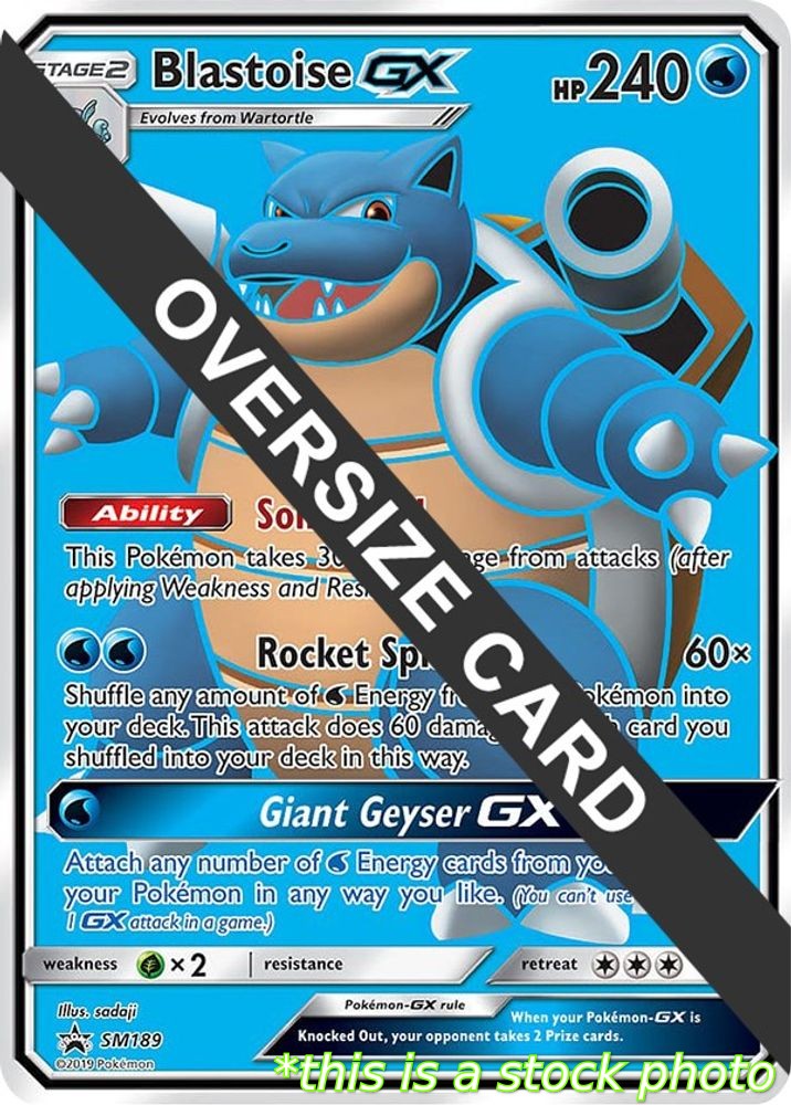 Blastoise GX - SM189 (Black Star Promos)