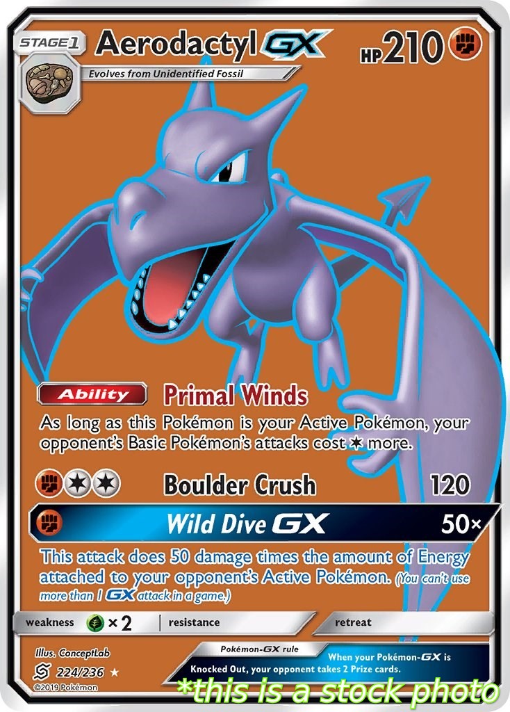 Aerodactyl GX (Full Art)