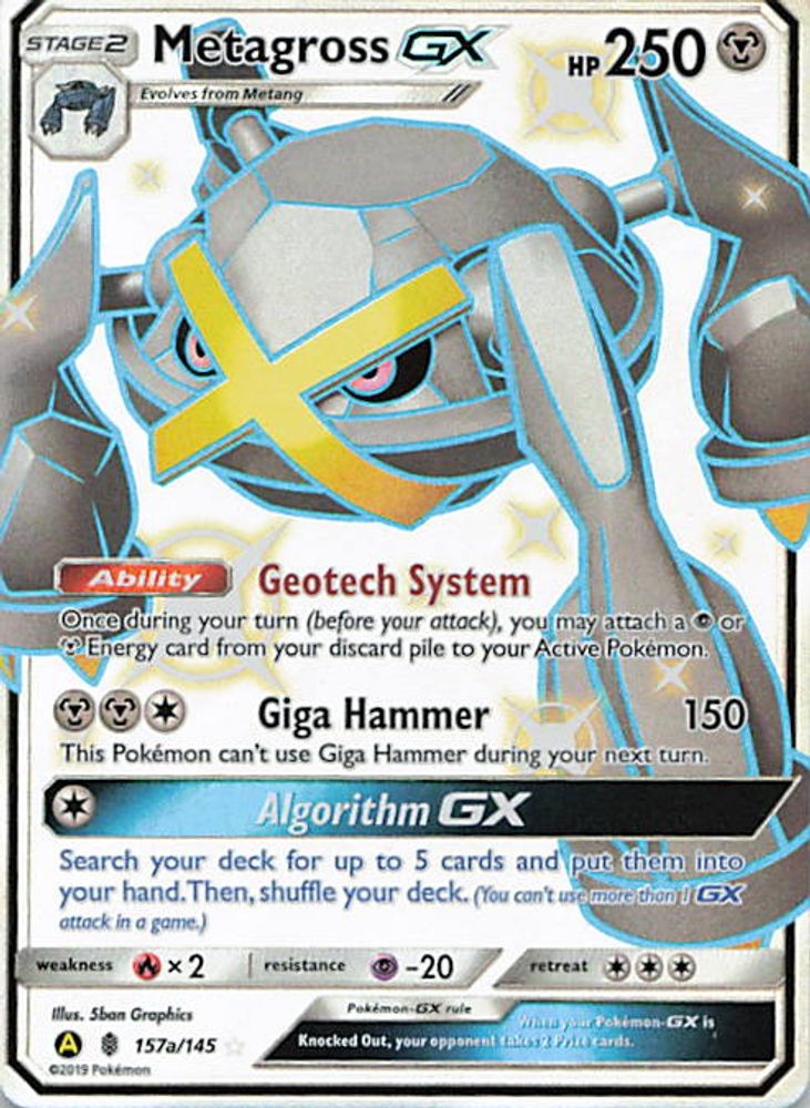 Metagross GX - 157a/145