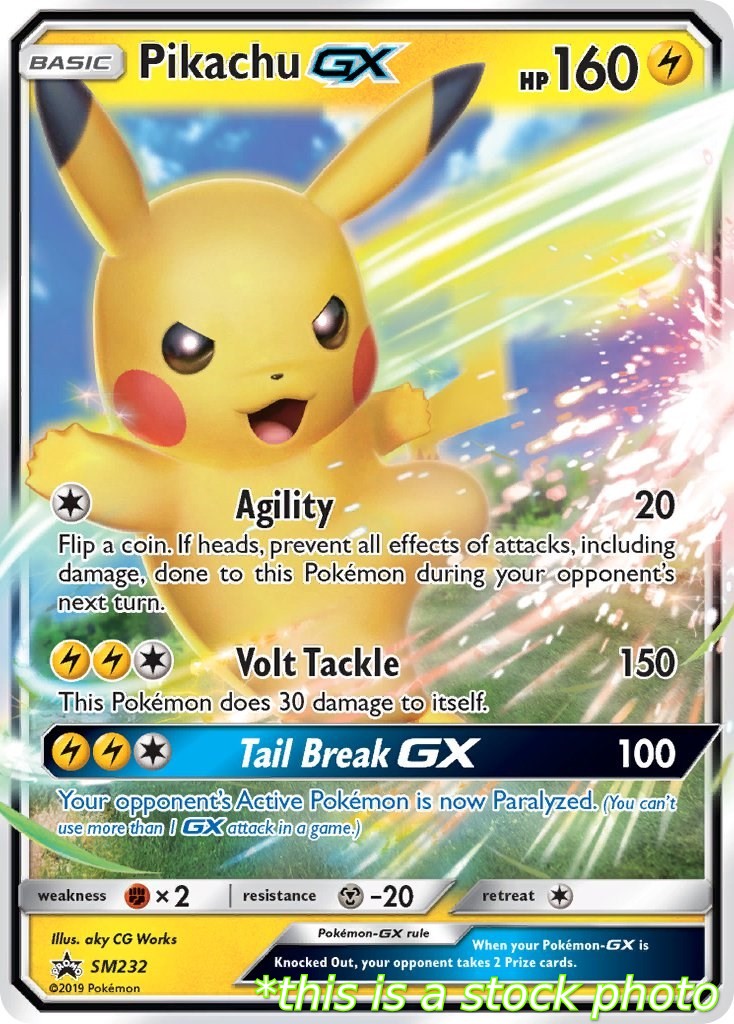 Pikachu GX - SM232