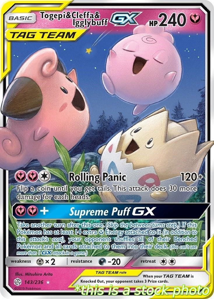 Togepi & Cleffa & Igglybuff GX
