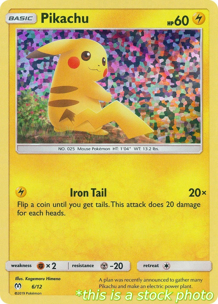 Pikachu - 6/12