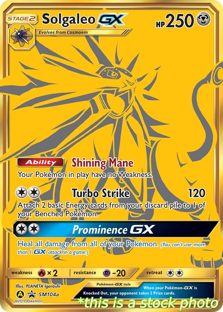 Solgaleo GX - SM104a