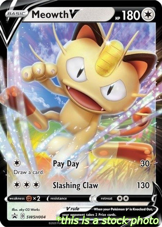 Meowth V - SWSH004
