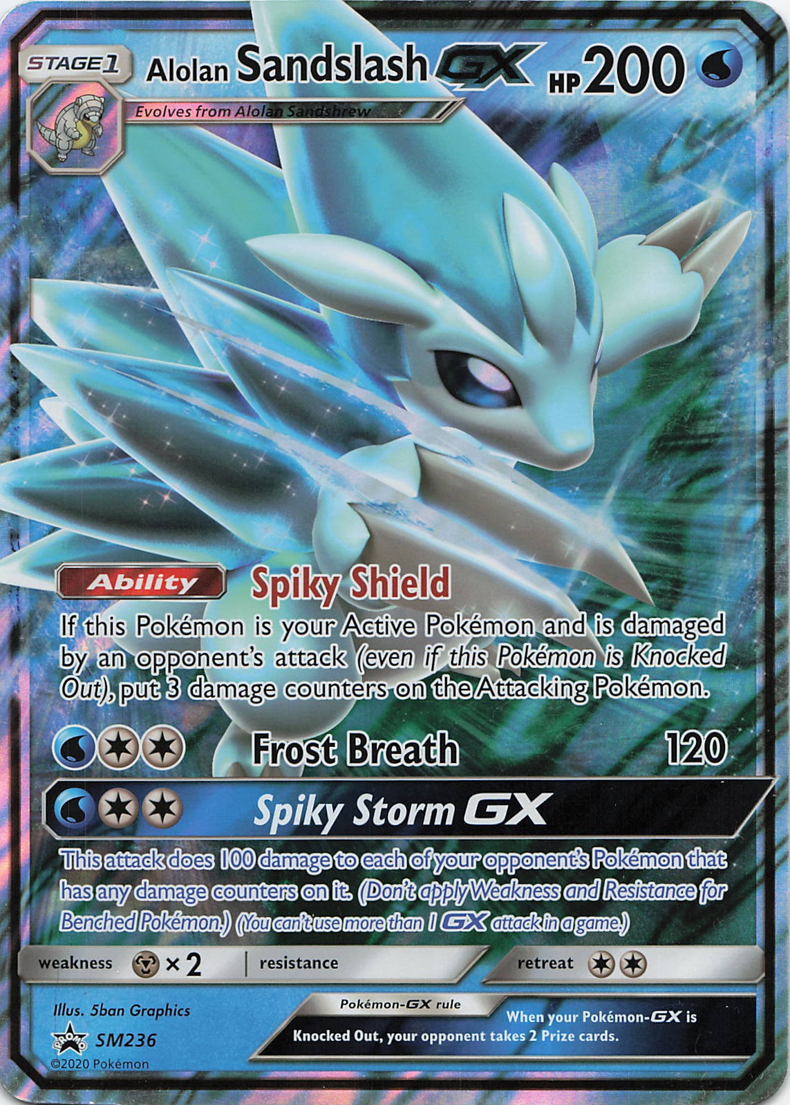 Alolan Sandslash GX - SM236