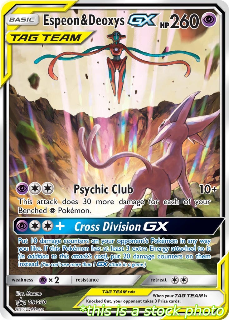 Espeon & Deoxys GX - SM240