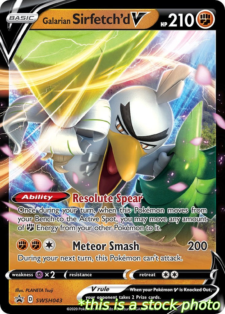 Galarian Sirfetch'd V - SWSH043