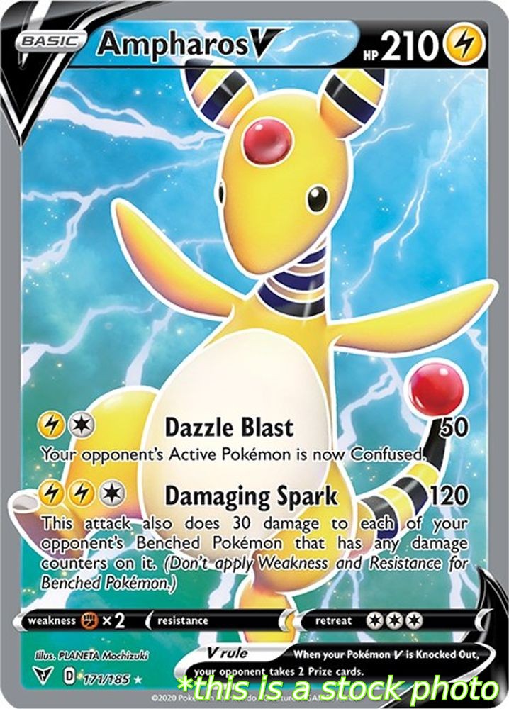 Ampharos V (Full Art)