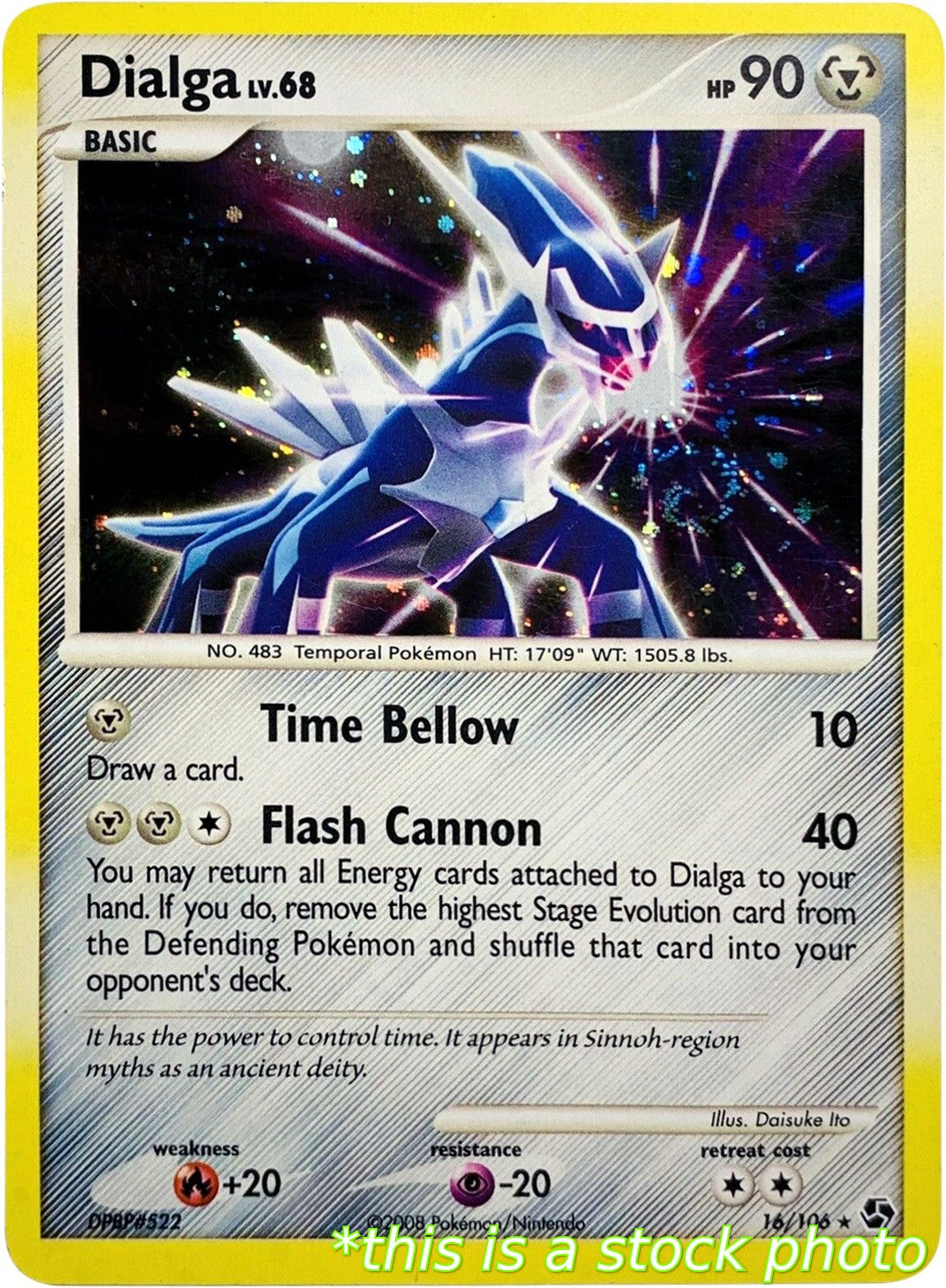 Dialga - 16/106 (Cosmos Holo)