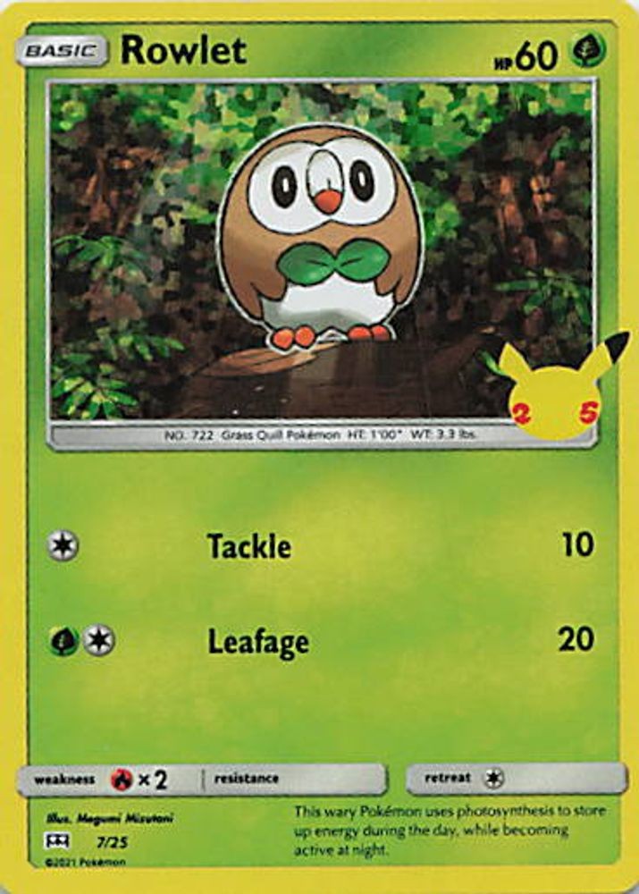 Rowlet - 7/25
