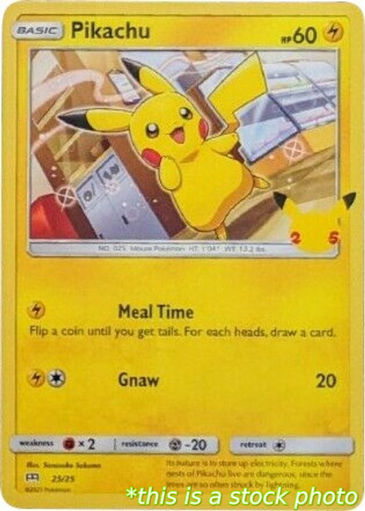 Pikachu - 25/25