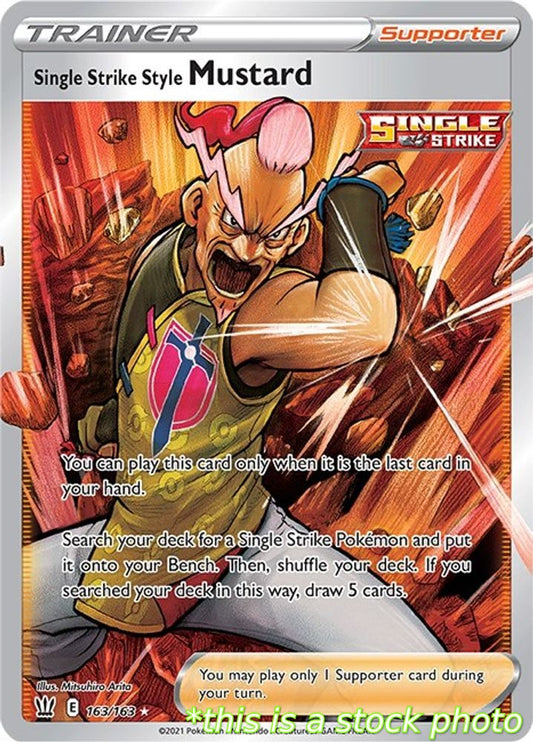 Single Strike Style Mustard (Full Art)