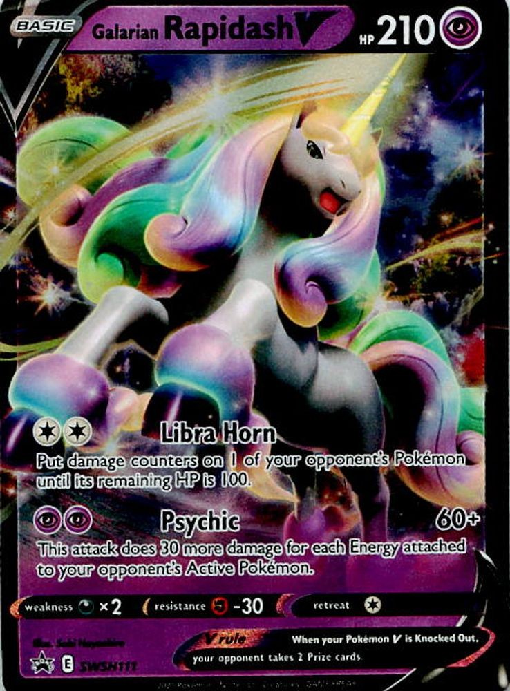 Galarian Rapidash V - SWSH111