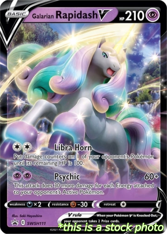 Galarian Rapidash V - SWSH111
