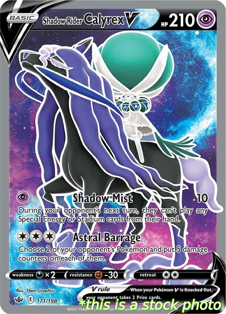 Shadow Rider Calyrex V (Full Art)