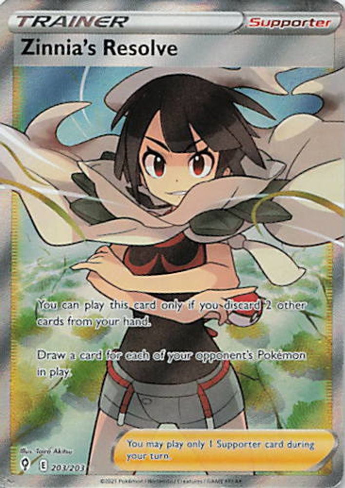 Zinnia's Resolve (Full Art)