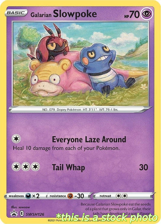 Galarian Slowpoke - SWSH126