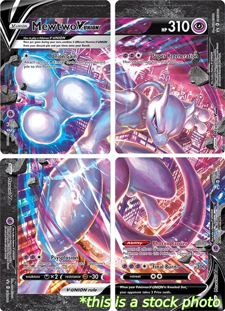 Mewtwo V-UNION [Set of 4]