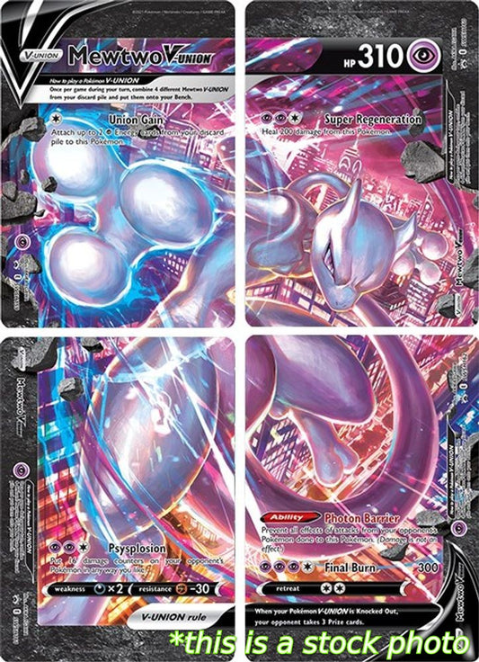 Mewtwo V-UNION [Set of 4]