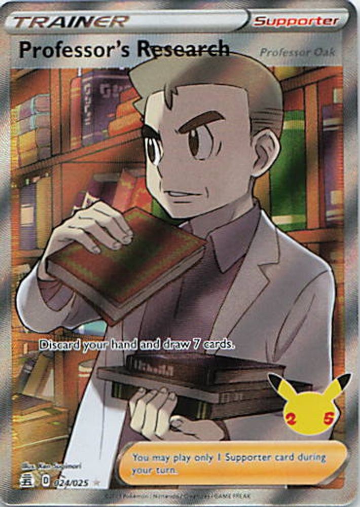 Professor's Research [Professor Oak] (Full Art)