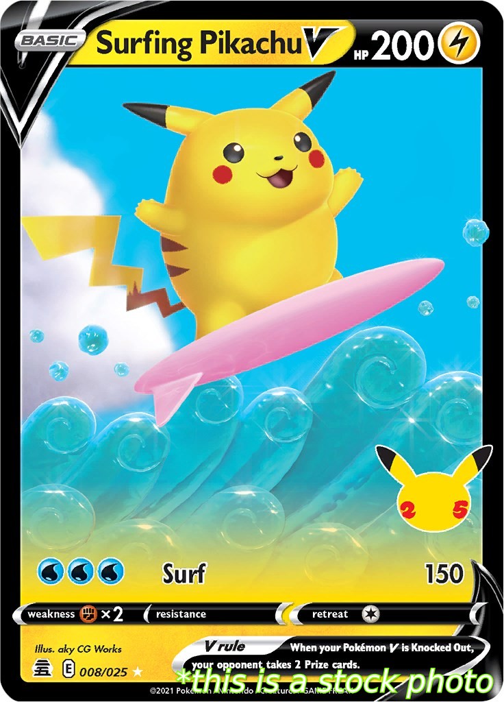 Surfing Pikachu V